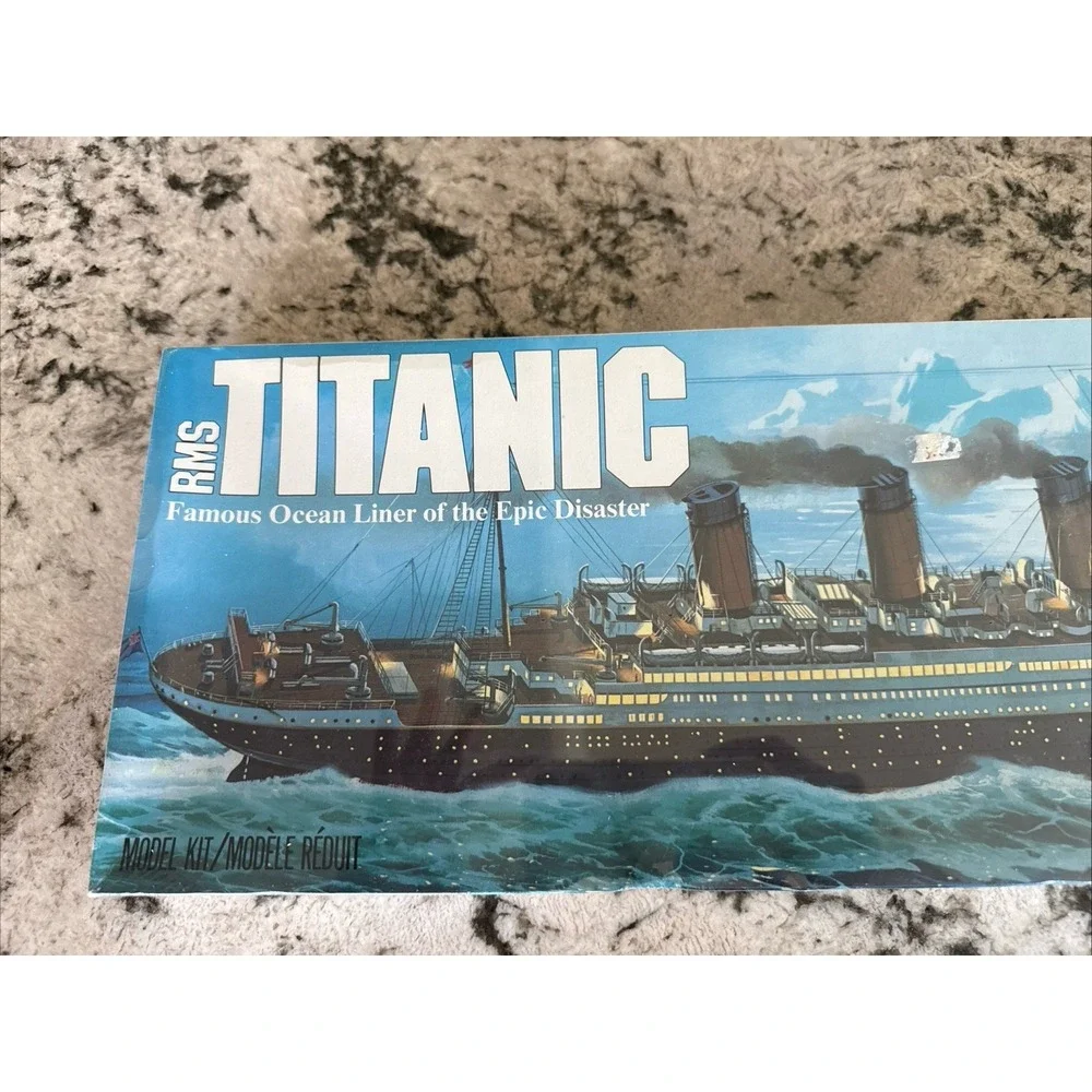 Vintage Revell RMS Titanic Model Kit 1/570 Scale Unassembled 1976 NEW SEALED BOX